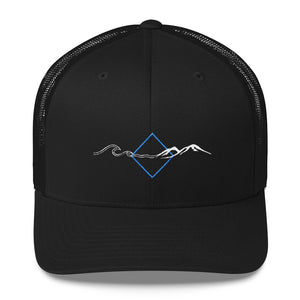 Find Your Coast Tilt Mesh Back Trucker Hat FIND YOUR COAST CO