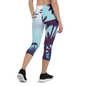 Women's All Day Comfort Morro Bay Capri Leggings FIND YOUR COAST CO