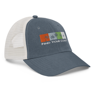 FYC Palm Trees Pigment-dyed Sport Caps FIND YOUR COAST CO