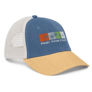 FYC Palm Trees Pigment-dyed Sport Caps FIND YOUR COAST CO