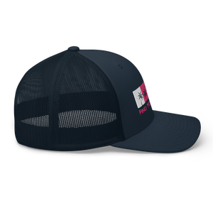 Find Your Coast Palm Season Mid-Profile Trucker Hat FIND YOUR COAST CO