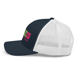Find Your Coast Palm Season Mid-Profile Trucker Hat FIND YOUR COAST CO