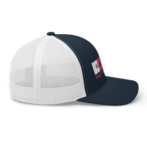 Find Your Coast Palm Season Mid-Profile Trucker Hat FIND YOUR COAST CO