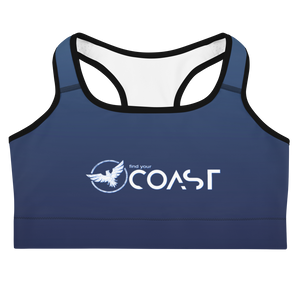 Women's Moisture Wicking Sports bra FIND YOUR COAST CO