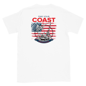 Offshore Americana Short Sleeve Tee FIND YOUR COAST CO