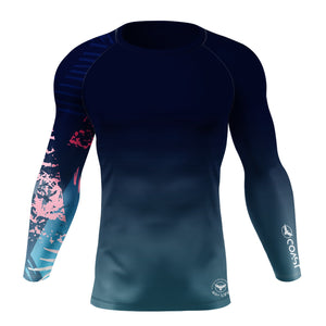 Men's Victory Sleeve Performance Rash Guard UPF 40+ FIND YOUR COAST CO