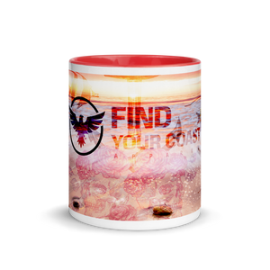FYC Paradise Mug with Orange Color Inside FIND YOUR COAST  CO