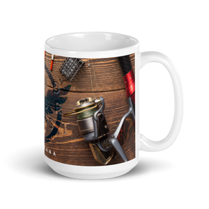 FYC Americana White Glossy Mugs FIND YOUR COAST CO