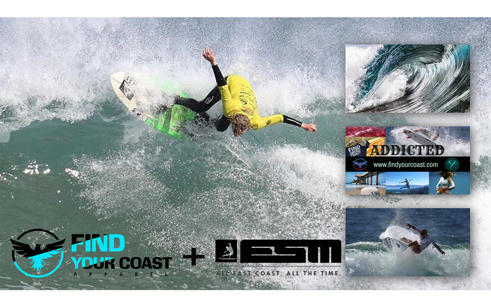 Find Your Coast + Eastern Surf Magazine (ESM)
