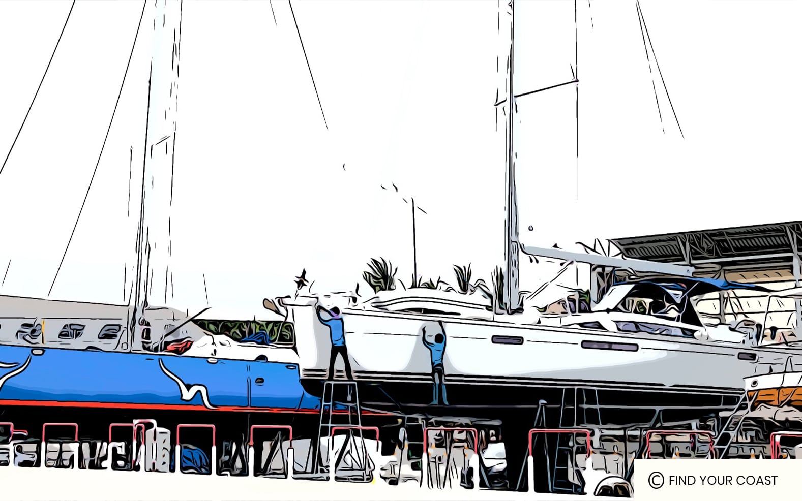 Find Your Coast Sailboat maintenance