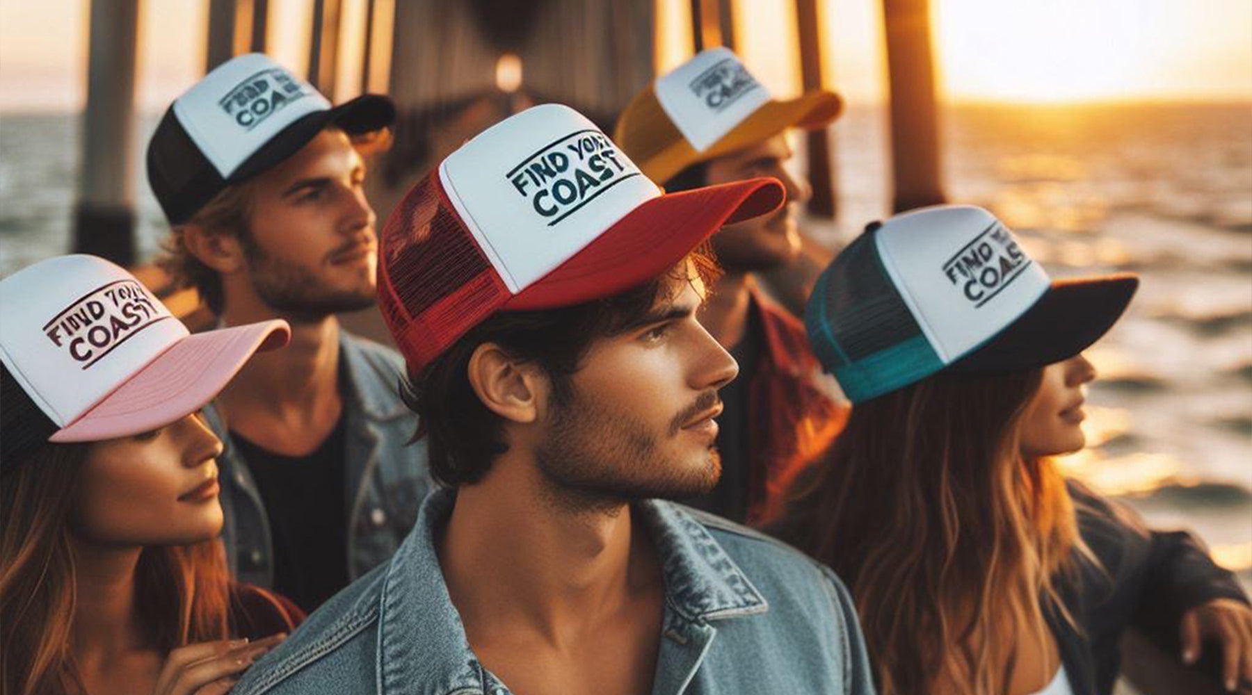 Find Your Coast hats