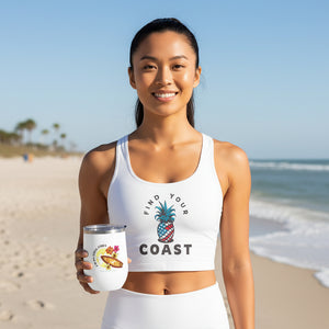 Find Your Coast® Tidal Times 12oz Insulated Wine Tumbler