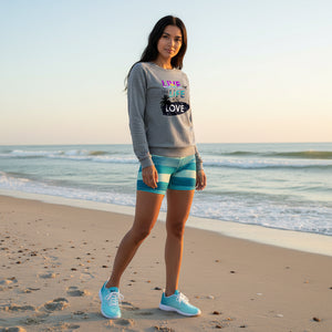 Women's Cotton Club Live the Life You Love Long Sleeve Sweatshirt