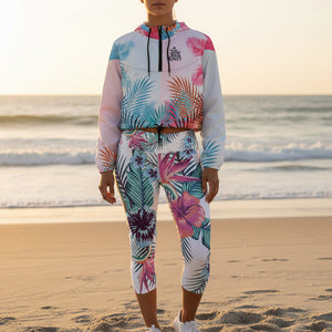 Women's Cropped Coastal Windbreaker