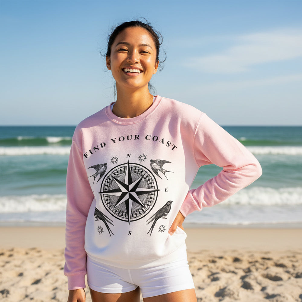 Find Your Coast® Southbound Compass Sweatshirt
