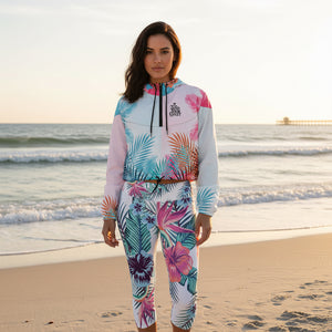 Women's Cropped Coastal Windbreaker