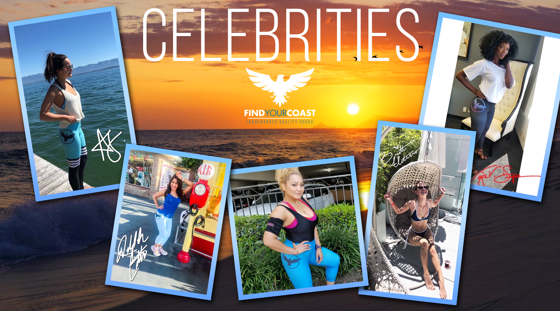 Find Your Coast Celebrities loving the coast lifestyle