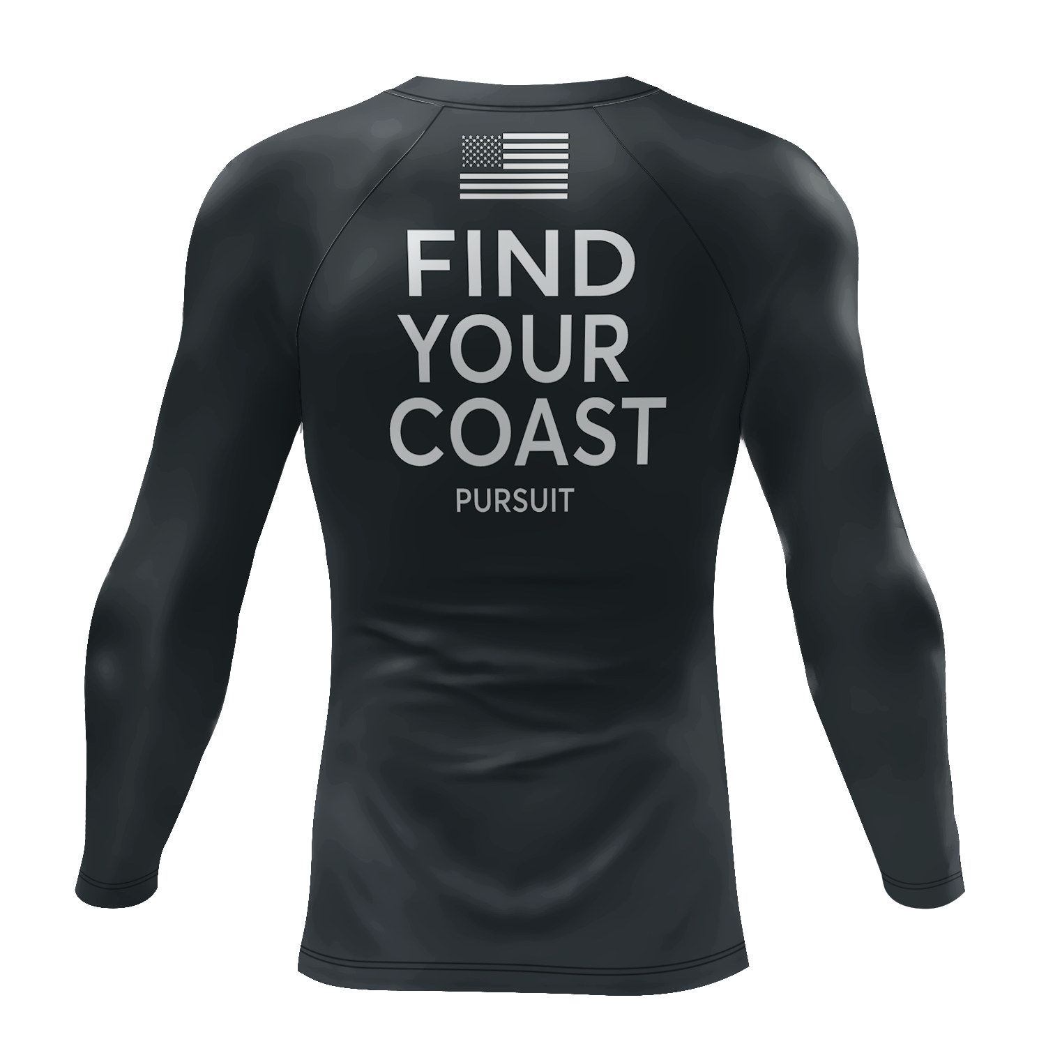 Find Your Coast® Pursuit Rash Guard UPF 50+