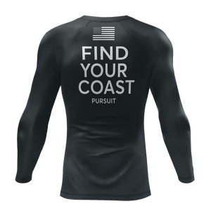 Find Your Coast® Dedicated Pursuit Rash Guard UPF 50+