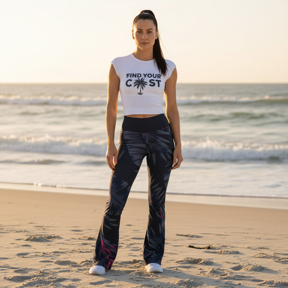 Find Your Coast flare leggings