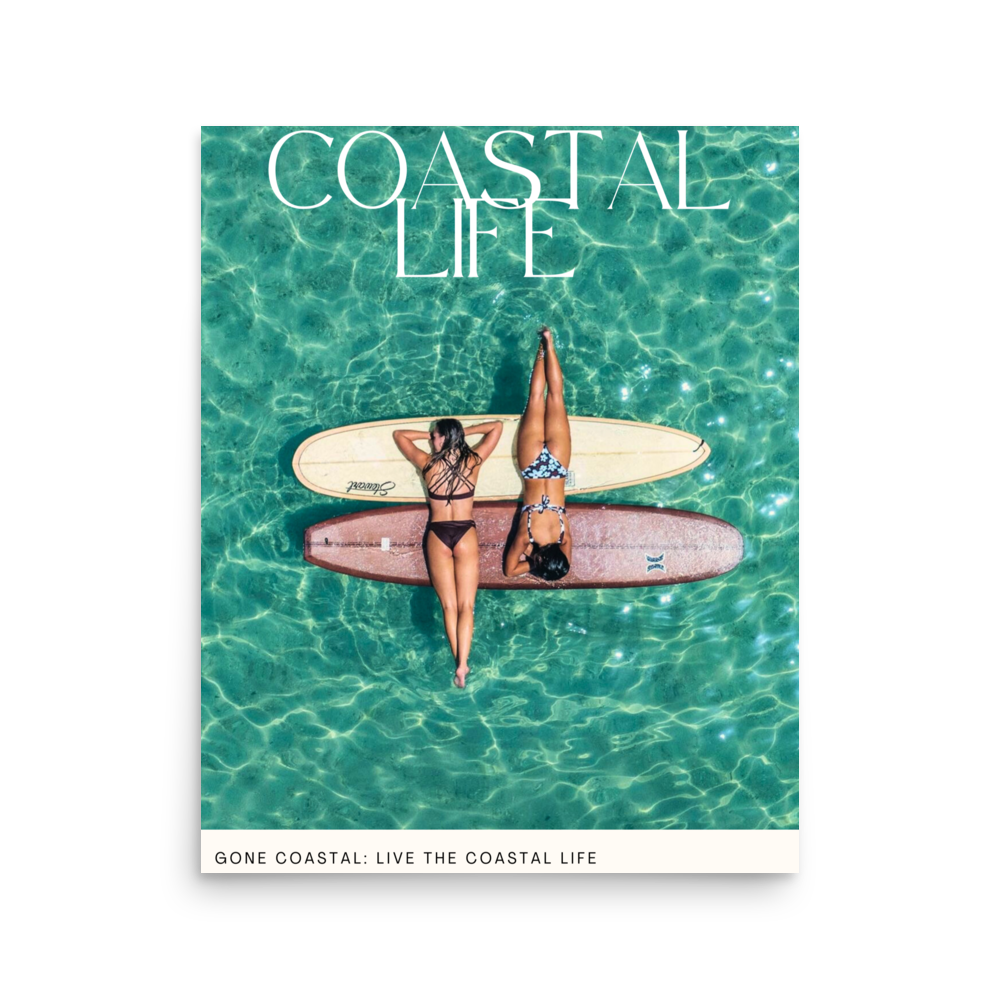 Gone Coastal Museum Quality Posters with Digital Download Option