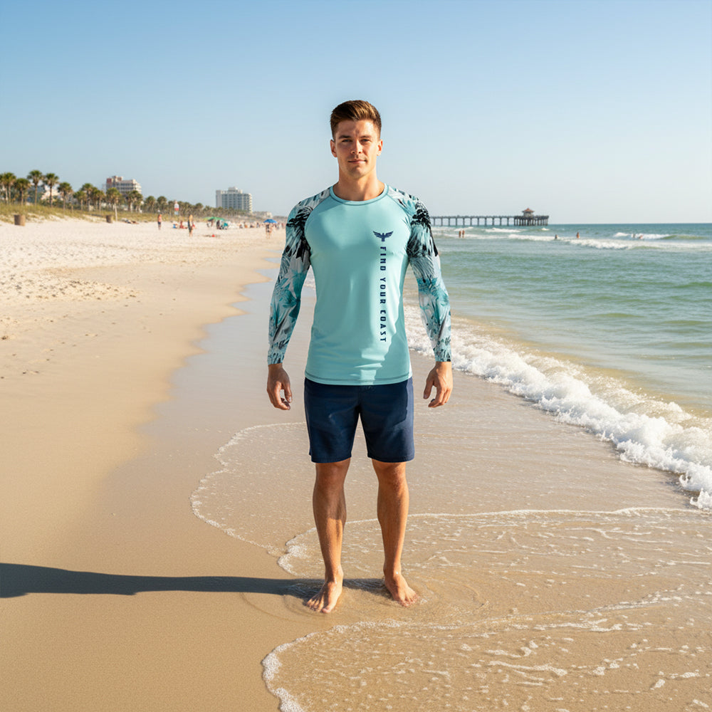Find Your Coast® My Sundays Rash Guard UPF 50+
