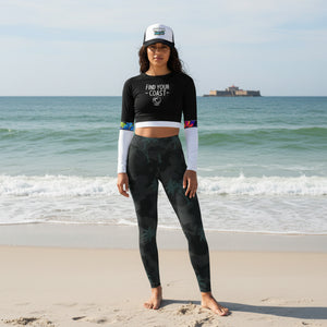 CoastFlex Sport Palm Camo Leggings