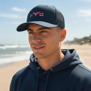 Find Your Coast® Mid-Profile Summer Logo Trucker Hats