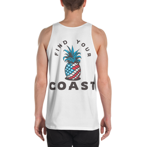 Find Your Coast® Pineapple Summer Tank Tops