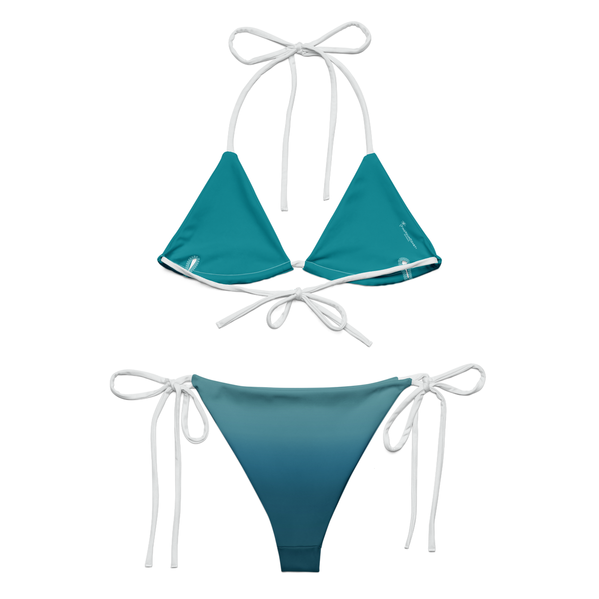 Find Your Coast® Emerald Ocean UPF 50 Recycled Bikini