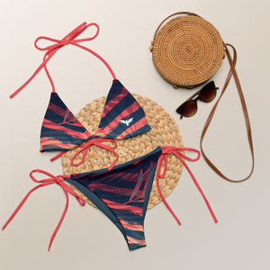 Find Your Coast® Olivia UPF 50 Recycled String Bikini