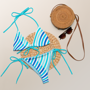 Find Your Coast® Wave Places UPF 50 Recycled Bikini