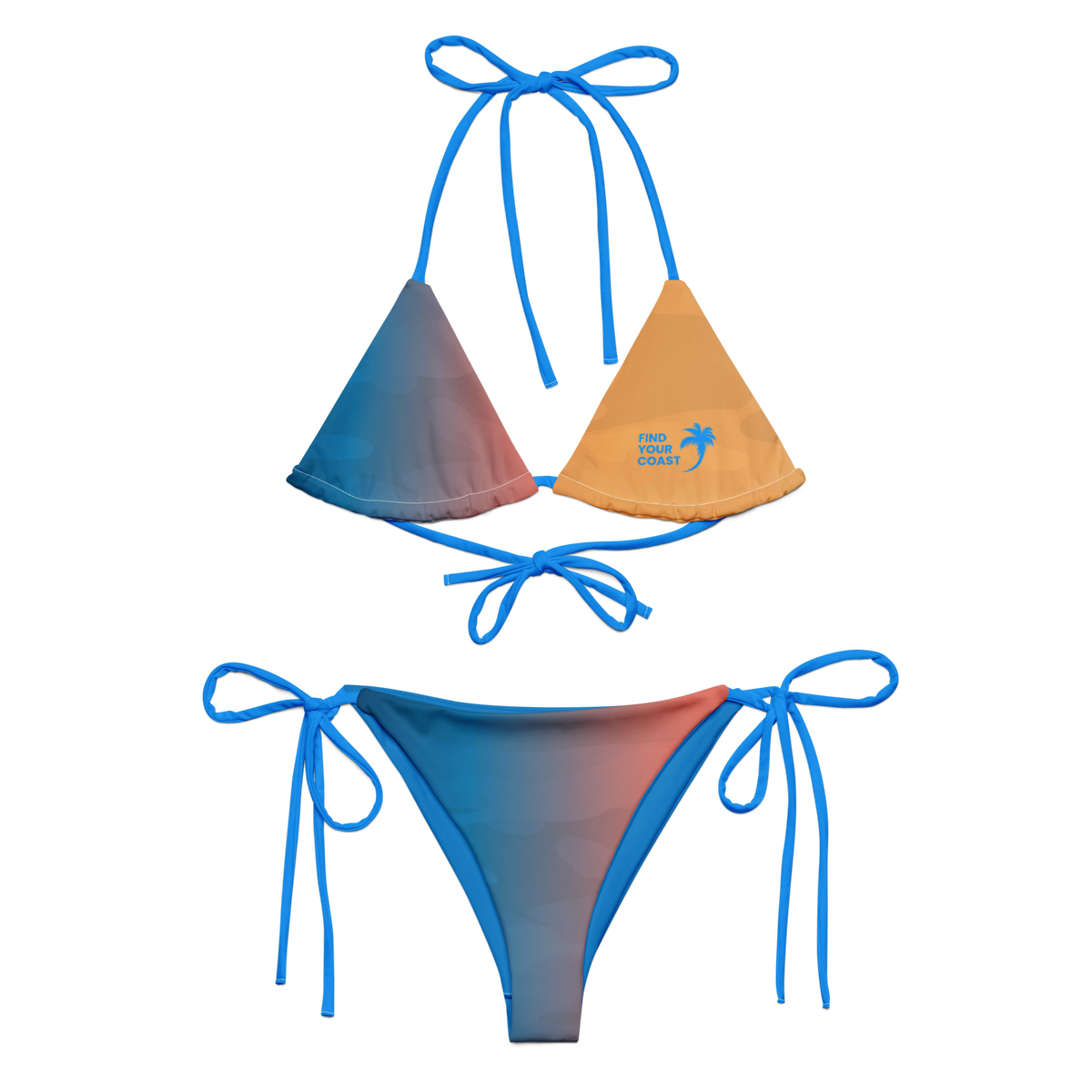Ocracoke UPF 50 Recycled String Bikini
