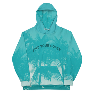 Find Your Coast® Tropical Breeze Recycled Hoodie