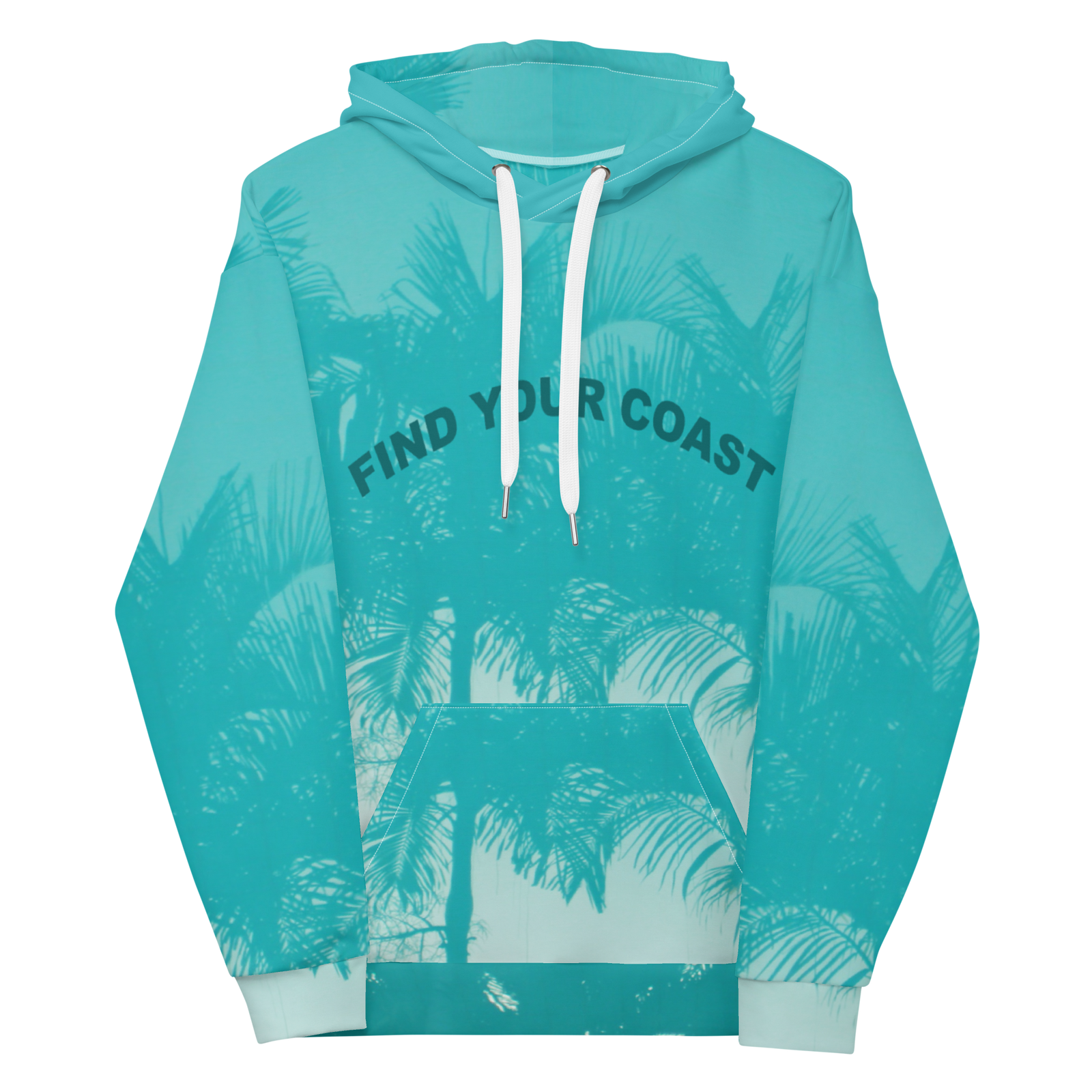 Find Your Coast® Tropic Rise Recycled Hoodie