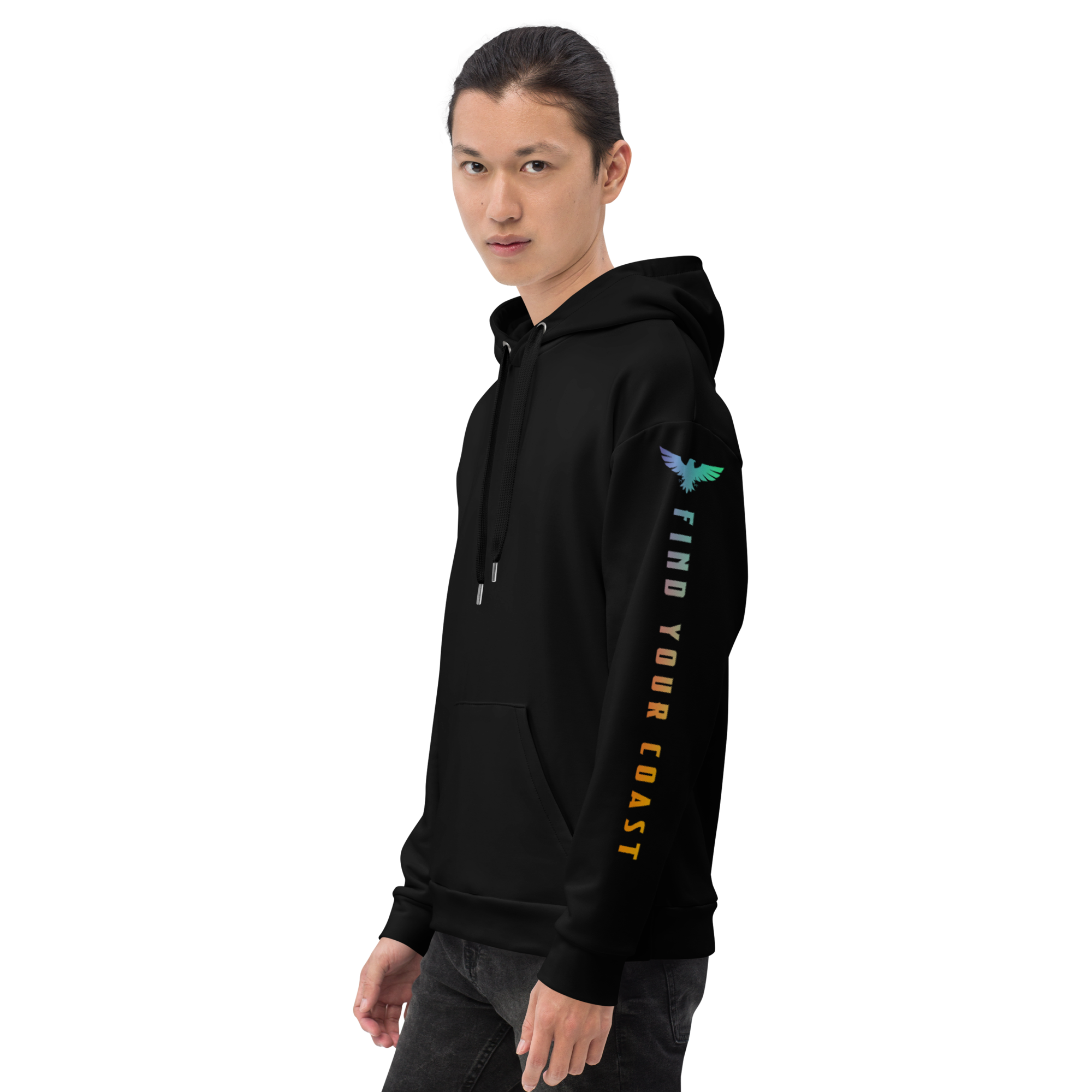 Find Your Coast® Logo Recycled Hoodie