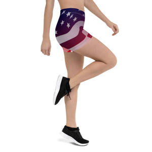 Women's All Day Comfort Americana Yoga Sport Shorts