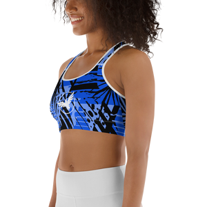 Find Your Coast® Tropical Moisture Wicking Sports Bra