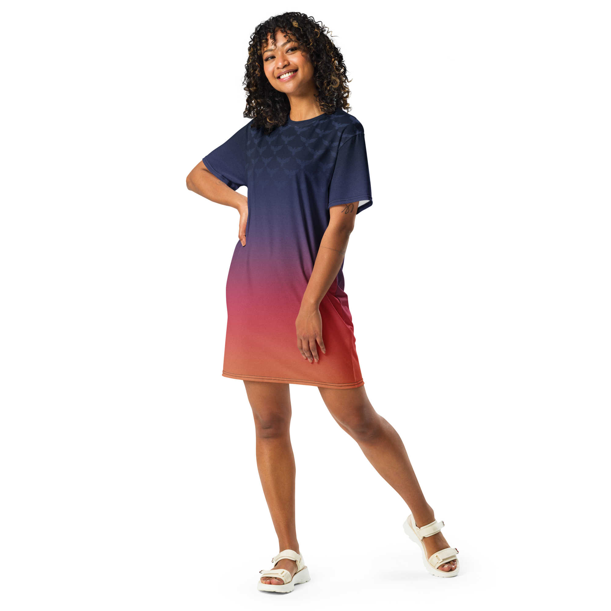 Find Your Coast Summer Storm Casual Tee Dress (ALL SIZES) XS