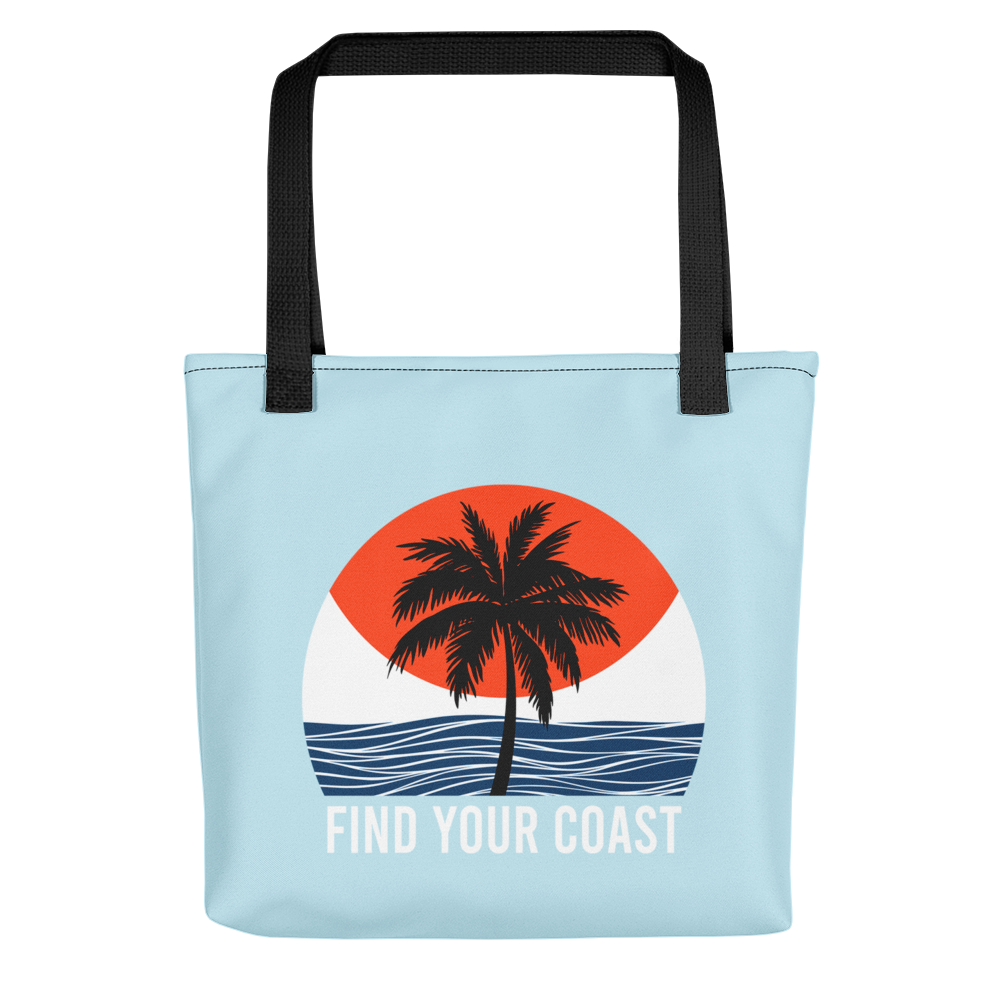 Find Your Coast® Tote Bag with Bull Denim Handles