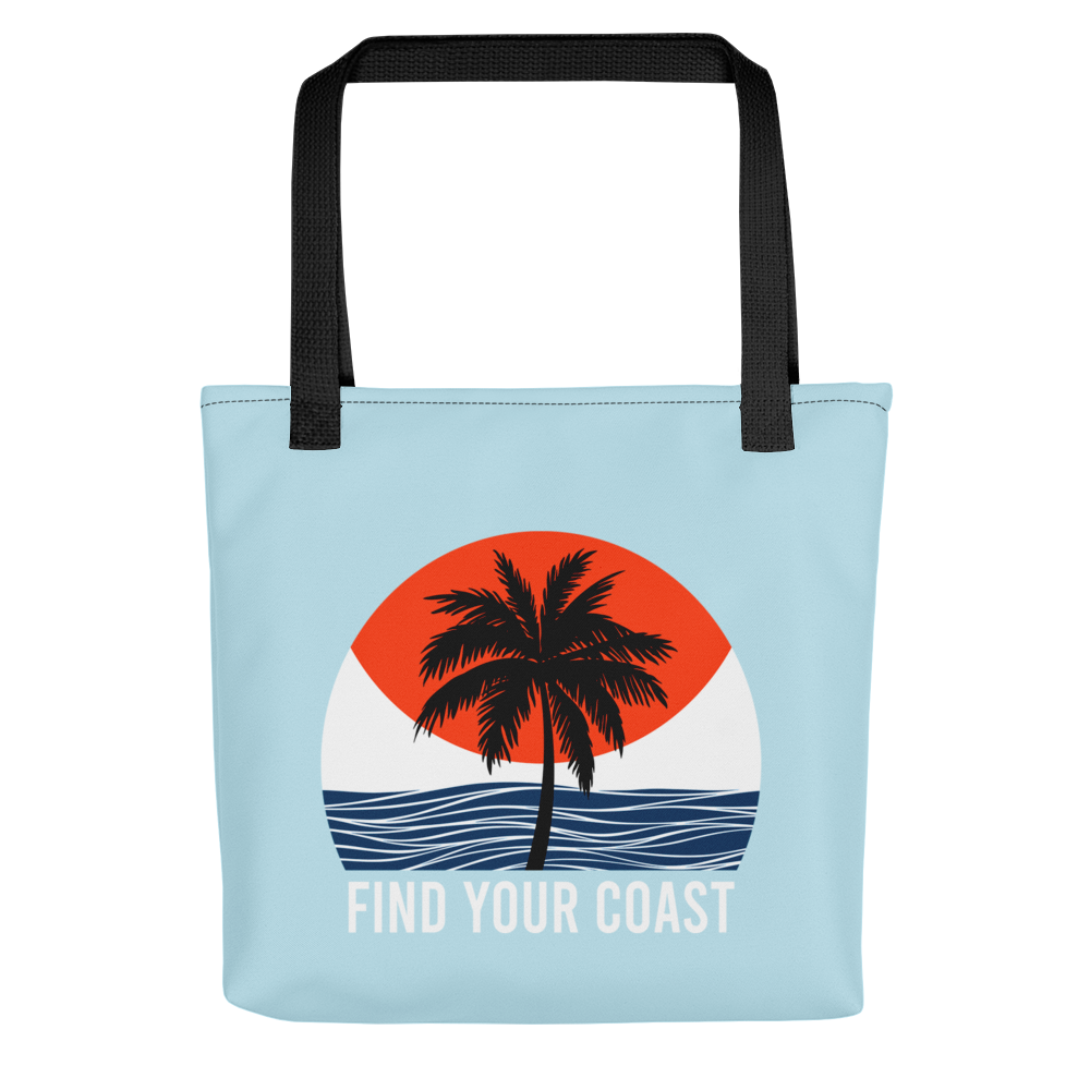 Find Your Coast® Tote Bag with Bull Denim Handles