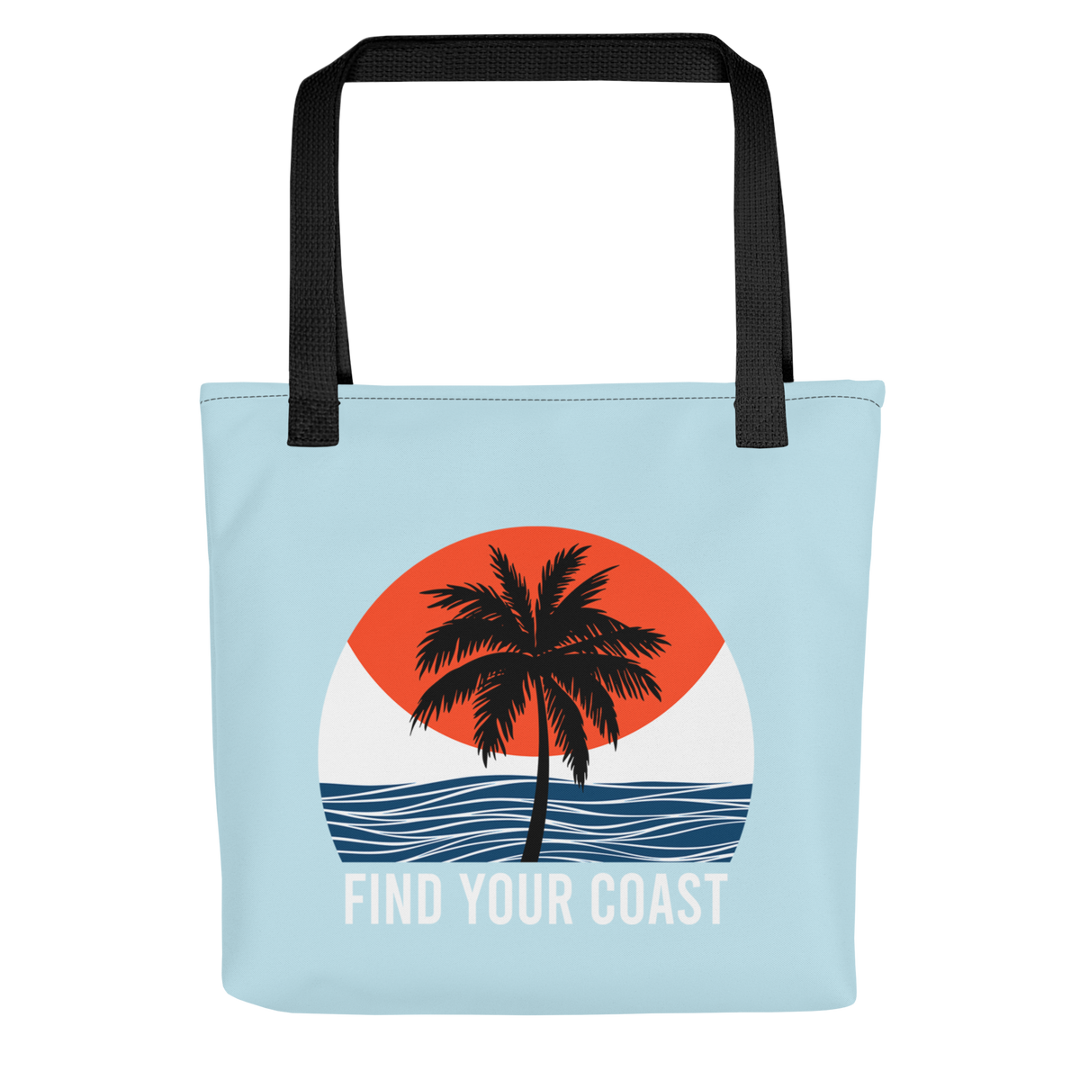Find Your Coast® Tote Bag with Bull Denim Handles