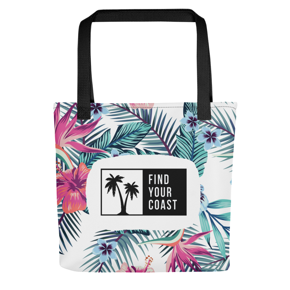 Find Your Coast® Tote Bag with Bull Denim Handles