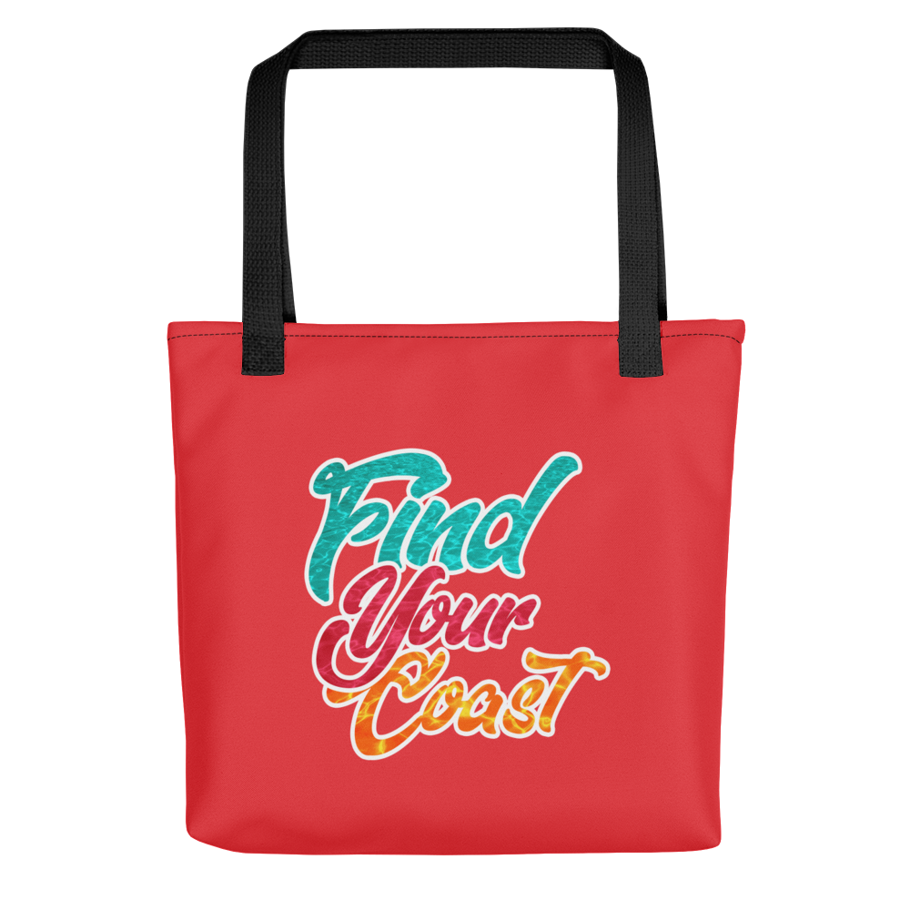 Find Your Coast® Tote Bag with Bull Denim Handles