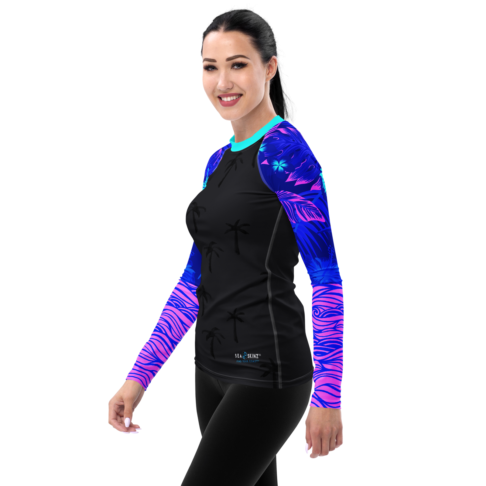 Find Your Coast® Tropical Storm Rash Guard UPF 50+