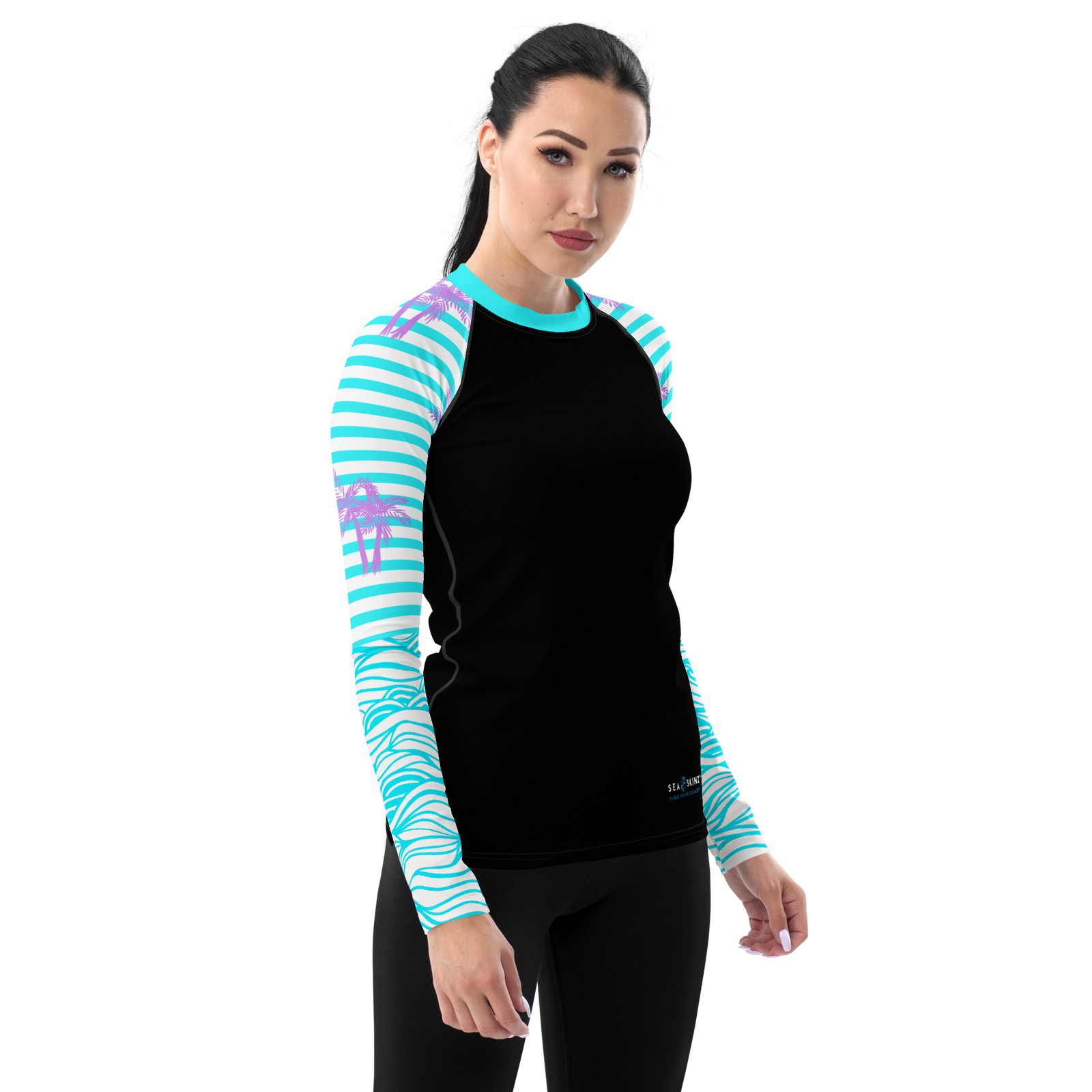 Find Your Coast® Reels and Reefs Sea Skinz Rash Guard UPF 50+