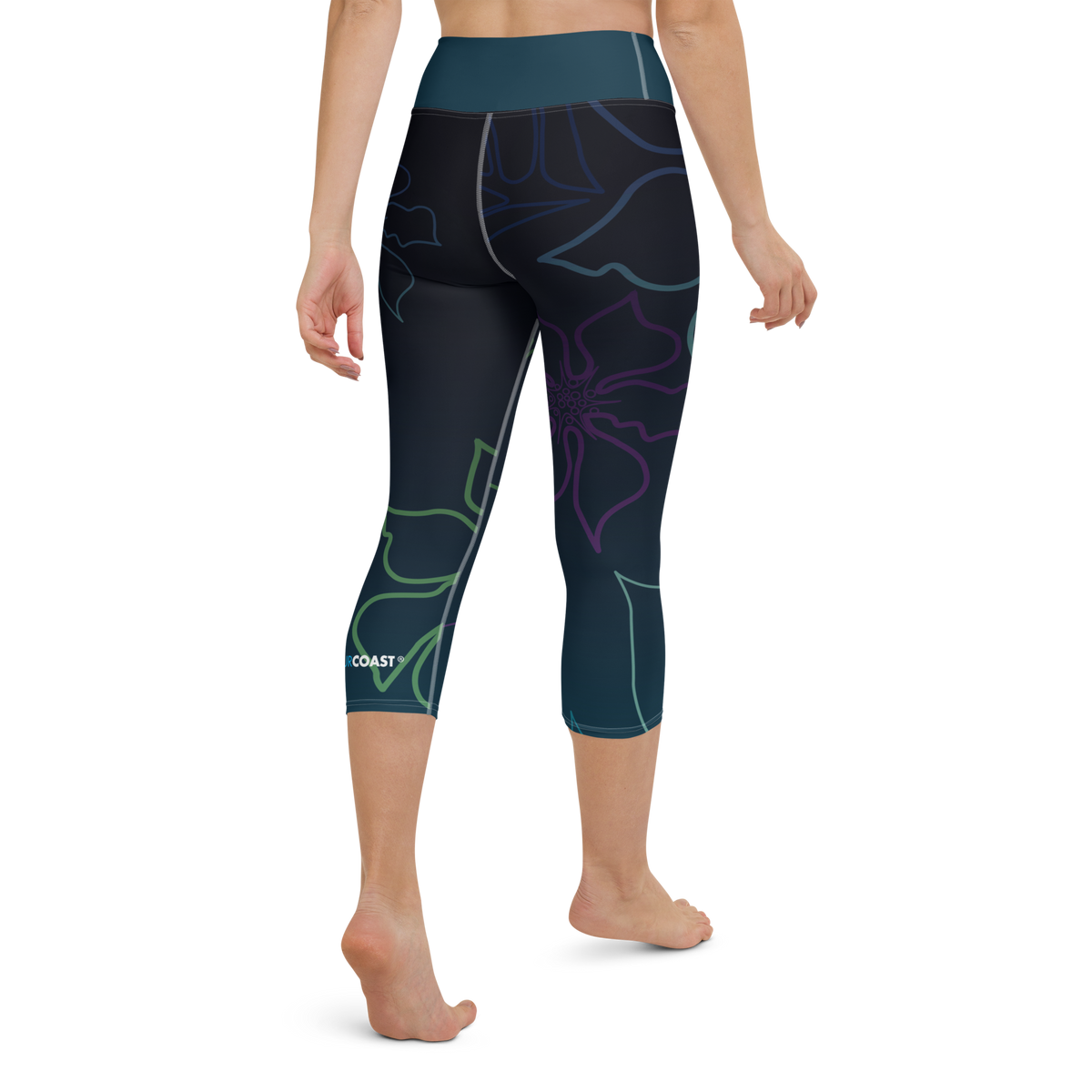 Women's CoastFlex Sport Aloha Capri Leggings