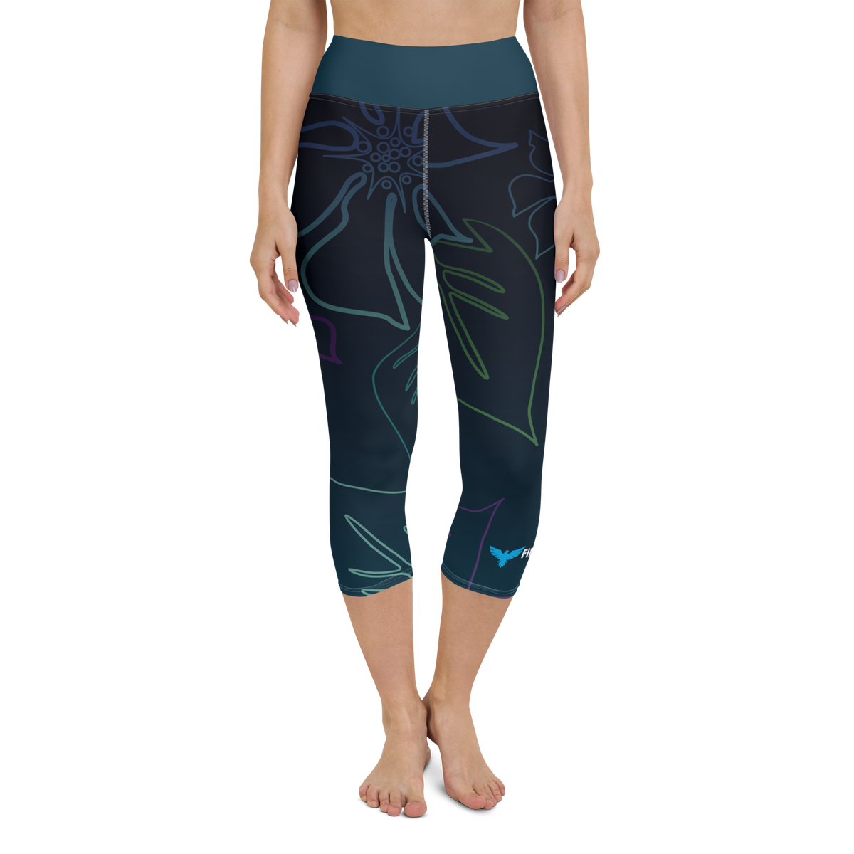Women's CoastFlex Sport Aloha Capri Leggings