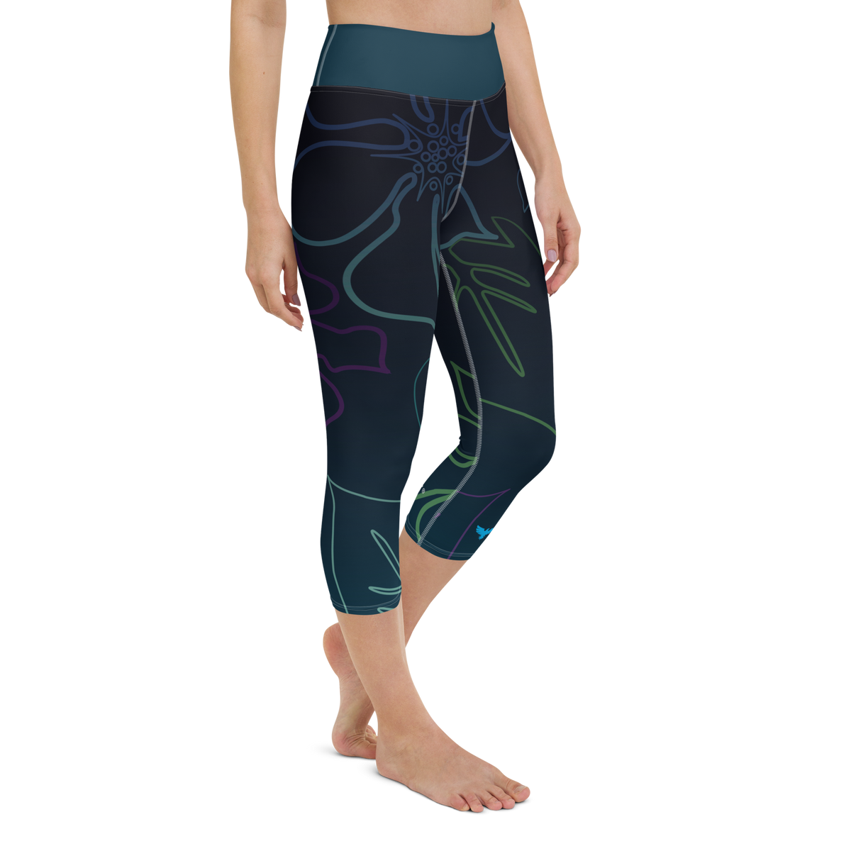 Women's CoastFlex Sport Aloha Capri Leggings