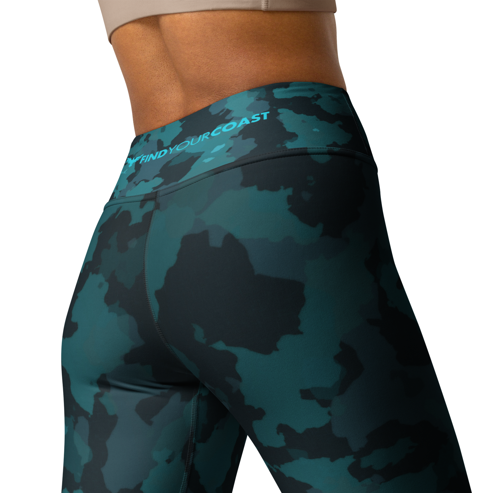CoastFlex Sport Camo Full Length Leggings